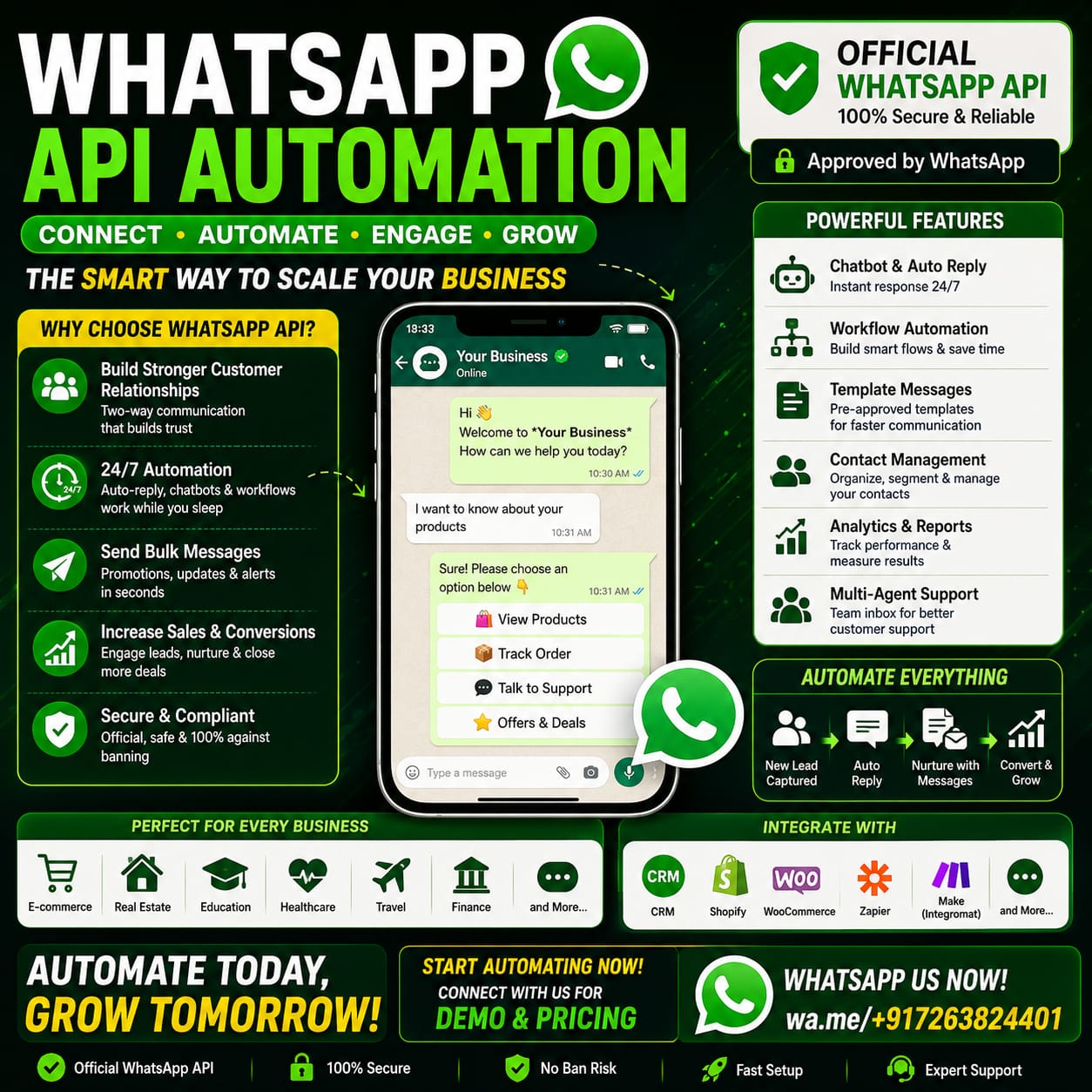 whatsapp api automation